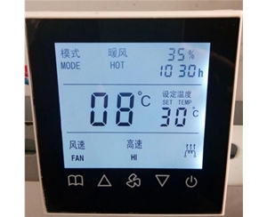 贵州触摸屏风机盘管温控器